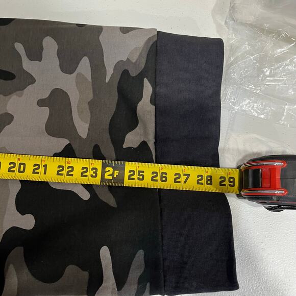 NWT Flint Park Court Tennis Zip-Up Jacket Men's Size XL in Black & Gray Camo - Picture 7 of 7